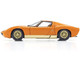Lamborghini Miura P 400 Orange 1/18 Diecast Model Car Kyosho KS08314PB