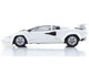 Lamborghini Countach LP 400S White 1/18 Diecast Model Car Kyosho KS08320WFL