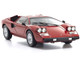 Lamborghini Countach LP 400 Red 1/18 Diecast Model Car Kyosho KS08321RT