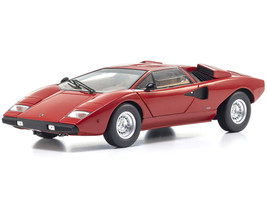 Lamborghini Countach LP 400 Red 1/18 Diecast Model Car Kyosho KS08321RT