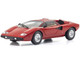 Lamborghini Countach LP 400 Red 1/18 Diecast Model Car Kyosho KS08321RT