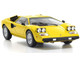 Lamborghini Countach LP 400 Yellow 1/18 Diecast Model Car Kyosho KS08321YT
