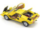 Lamborghini Countach LP 400 Yellow 1/18 Diecast Model Car Kyosho KS08321YT