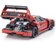 Ferrari F40 Light Weight LM Wing Red 1/18 Diecast Model Car Kyosho KS08416RLM