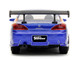 2001 Nissan Silvia S15 RHD Right Hand Drive Blue Metallic with Graphics The Fast and the Furious Tokyo Drift 2006 Movie Fast & Furious Series 1/32 Diecast Model Car Jada 34446