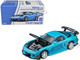 Mazda RX7 FD3S RE Amemiya RHD Right Hand Drive Light Blue with Carbon Hood Tokyo Auto Salon 2026 1/64 Diecast Model Car Pop Race PR640472