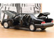 1997 Mercedes Benz S600 Obsidian Black Metallic 1/18 Diecast Model Car Norev 183045