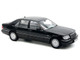 1997 Mercedes Benz S600 Obsidian Black Metallic 1/18 Diecast Model Car Norev 183045