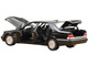 1997 Mercedes Benz S600 Obsidian Black Metallic 1/18 Diecast Model Car Norev 183045