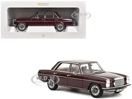 1968 Mercedes Benz 200 Dark Red Brown 1/18 Diecast Model Car Norev 183778