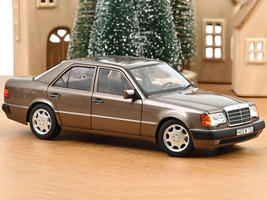1990 Mercedes Benz 500 E Impala Brown Metallic 1/18 Diecast Model Car Norev 183954