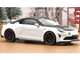 2024 Alpine A110 R Pearl White Metallic with Carbon Hood and Top 1/18 Diecast Model Car Norev 185433