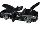 2023 Porsche 718 Spyder RS Weissach Pack Forest Green Metallic with Carbon Hood Stripes 1/18 Diecast Model Car Norev 187272 2023 Porsche 718 Spyder RS Weissach Pack Forest Green Metallic with Carbon Hood Stripes 1/18 Diecast Model Car Norev 187272