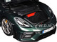 2023 Porsche 718 Spyder RS Weissach Pack Forest Green Metallic with Carbon Hood Stripes 1/18 Diecast Model Car Norev 187272 2023 Porsche 718 Spyder RS Weissach Pack Forest Green Metallic with Carbon Hood Stripes 1/18 Diecast Model Car Norev 187272