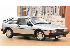 1988 Volkswagen Scirocco GTX 16V Flash Silver Metallic 1/18 Diecast Model Car Norev 188571