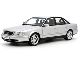 Audi S4 C4 4 2 V8 Crystal Silver Metallic Limited Edition to 2000 pieces Worldwide 1/18 Model Car Otto Mobile OT464