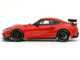 2023 Toyota Supra GT4 100 Edition Plasma Orange Metallic Limited Edition to 999 pieces Worldwide 1/18 Model Car Otto Mobile OT1123