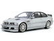 2001 BMW E46 M3 GTR Street Titan Silver Metallic 1/18 Model Car Otto Mobile OT1128