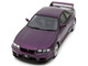 1995 Nissan Skyline GT R R33 V SPEC RHD Right Hand Drive Midnight Purple Metallic 1/18 Model Car Otto Mobile OT1138