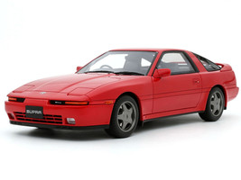 1986 Toyota Supra MK3 RHD Right Hand Drive Super Red Limited Edition to 999 pieces Worldwide 1/18 Model Car Otto Mobile OT1144