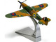 Hawker Hurricane Mk I Fighter Aircraft Pilot Officer William Billy Fiske No 601 Squadron Battle of Britain 1940 British Royal Air Force The Aviation Archive Series 1/72 Diecast Model Corgi AA27609
