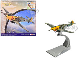 Messerschmitt Bf 109E 4 B Jabo Fighter Bomber Aircraft Oberleutnant Walter Rupp 3 JG53 RAF Manston Battle of Britain 1940 German Luftwaffe The Aviation Archive Series 1/72 Diecast Model Corgi AA28009