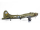 Boeing B 17F Flying Fortress Bomber Aircraft 42 6087 Royal Flush Lieutenant Robert Rosie Rosenthal 418th BS 100th Bomb Group Thorpe Abbotts 1943 United States Army Air Forces The Aviation Archive Series 1/72 Diecast Model Corgi AA33322