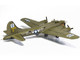 Boeing B 17F Flying Fortress Bomber Aircraft 42 6087 Royal Flush Lieutenant Robert Rosie Rosenthal 418th BS 100th Bomb Group Thorpe Abbotts 1943 United States Army Air Forces The Aviation Archive Series 1/72 Diecast Model Corgi AA33322