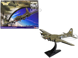 Boeing B 17F Flying Fortress Bomber Aircraft 42 6087 Royal Flush Lieutenant Robert Rosie Rosenthal 418th BS 100th Bomb Group Thorpe Abbotts 1943 United States Army Air Forces The Aviation Archive Series 1/72 Diecast Model Corgi AA33322