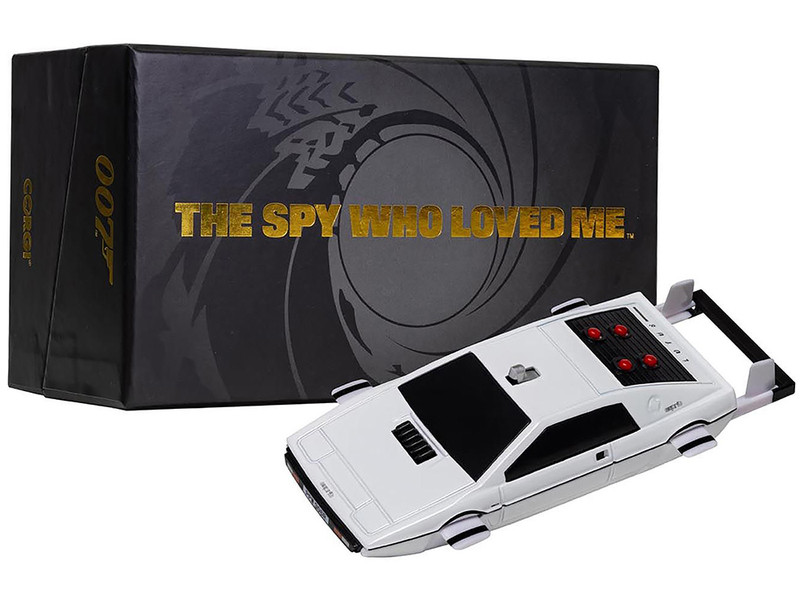 Lotus Esprit S1 Submarine White James Bond 007 The Spy Who Loved Me 1977 Movie Diecast Model Car Corgi CC04514