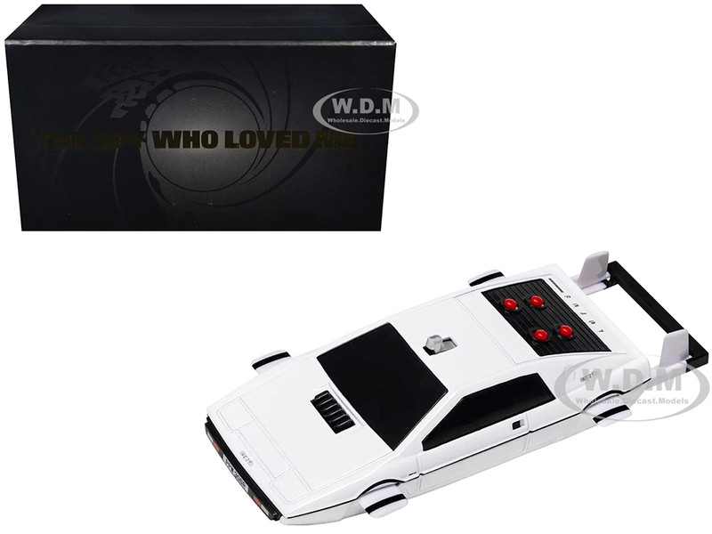 Lotus Esprit S1 Submarine White James Bond 007 The Spy Who Loved Me 1977 Movie Diecast Model Car Corgi CC04514