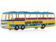 The Beatles Magical Mystery Tour Bus Yellow with Blue Top and Graphics Diecast Model Car Corgi CC42419