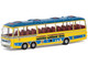 The Beatles Magical Mystery Tour Bus Yellow with Blue Top and Graphics Diecast Model Car Corgi CC42419