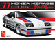 Skill 2 Model Kit 1977 Chevrolet Monza Mirage Wide Body Street Machine 1/25 Scale Model AMT AMT1547