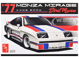 Skill 2 Model Kit 1977 Chevrolet Monza Mirage Wide Body Street Machine 1/25 Scale Model AMT AMT1547