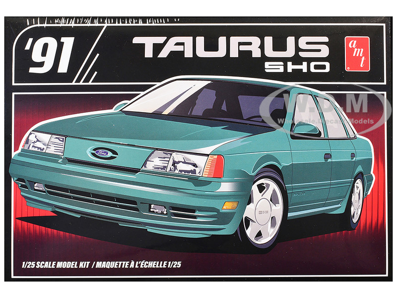 Skill 2 Model Kit 1991 Ford Taurus SHO 1/25 Scale Model AMT AMT1554M