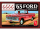 Skill 2 Model Kit 1963 Ford F 100 Pickup Truck Four Sixes Ranch 3 in 1 Kit 1/25 Scale Model AMT AMT1559