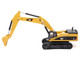 CAT Caterpillar 385C L Hydraulic Excavator Yellow 1/64 Diecast Model Diecast Masters 84651