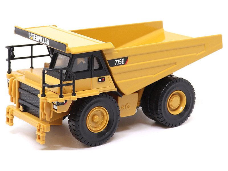 CAT Caterpillar 775E Off Highway Dump Truck Yellow 1/64 Diecast Model Diecast Masters 84653