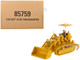 CAT Caterpillar 977D Traxcavator Yellow with Operator Vintage Series 1/50 Diecast Model Diecast Masters 85759 CAT Caterpillar 977D Traxcavator Yellow with Operator Vintage Series 1/50 Diecast Model Diecast Masters 85759