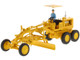 CAT Caterpillar No 12 Motor Grader Yellow with Operator Vintage Series 1/50 Diecast Model Diecast Masters 85761
