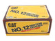 CAT Caterpillar No 12 Motor Grader Yellow with Operator Vintage Series 1/50 Diecast Model Diecast Masters 85761