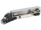 Peterbilt 579 UltraLoft Truck Tractor Black Metallic with CAT Caterpillar Mural Trailer Transport Series 1/50 Diecast Model Diecast Masters 85768