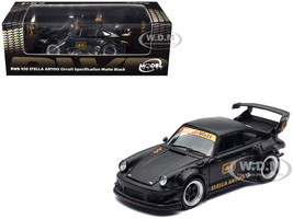 RWB 930 Circuit Specification #44 Stella Artois Matt Black 1/64 Diecast Model Car Model Model MM64-RWB930-001