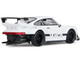 RWB 930 Matt White with Black Stripes 1/64 Diecast Model Car Model Model MM64-RWB930-004