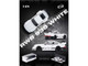 RWB 930 Matt White with Black Stripes 1/64 Diecast Model Car Model Model MM64-RWB930-004