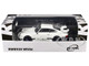 RWB 930 Matt White with Black Stripes 1/64 Diecast Model Car Model Model MM64-RWB930-004