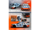RWB 964 #8 Ichiban Boshi Martini Racing Silver Metallic with Stripes 1/64 Diecast Model Car Model Model MM64-RWB964-001