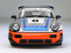 RWB 964 #8 Ichiban Boshi Martini Racing Silver Metallic with Stripes 1/64 Diecast Model Car Model Model MM64-RWB964-001