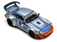 RWB 964 #8 Ichiban Boshi Martini Racing Silver Metallic with Stripes 1/64 Diecast Model Car Model Model MM64-RWB964-001